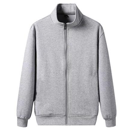 Men's Jacket Stand Collar Coat Sweatshirt Jacket